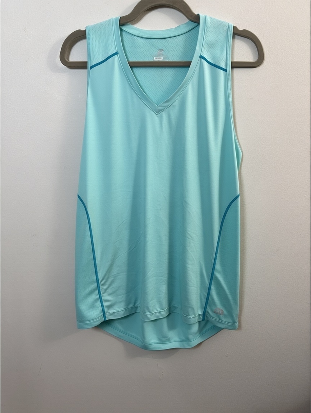 Road Runner Sports Women's Aqua Blue Sleeveless Athletic Running Tank Top Size M